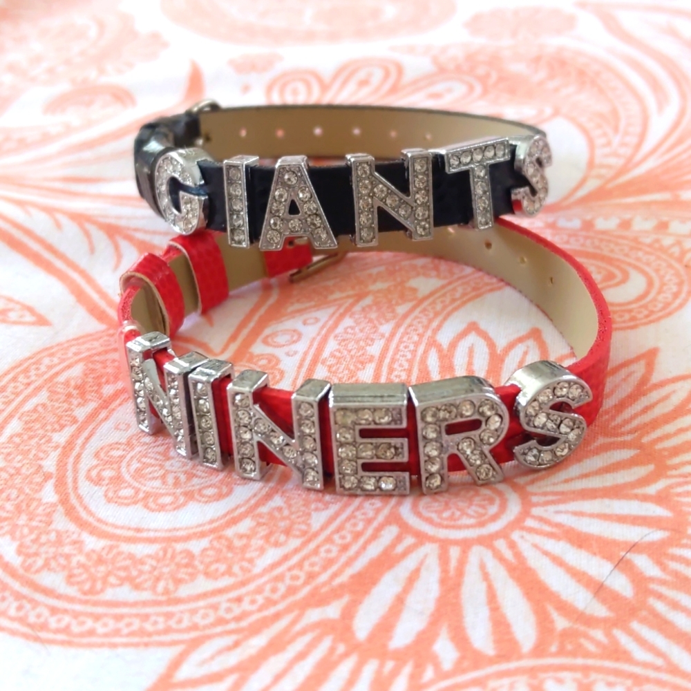 Giants and Niners Bracelets